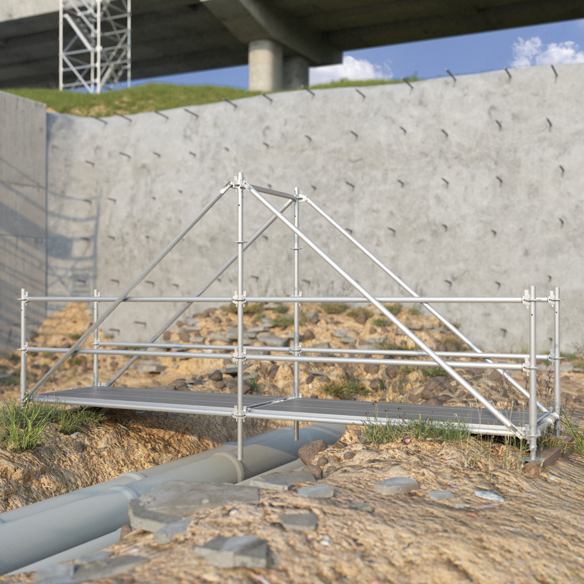 Construction site accesses Tobler AG